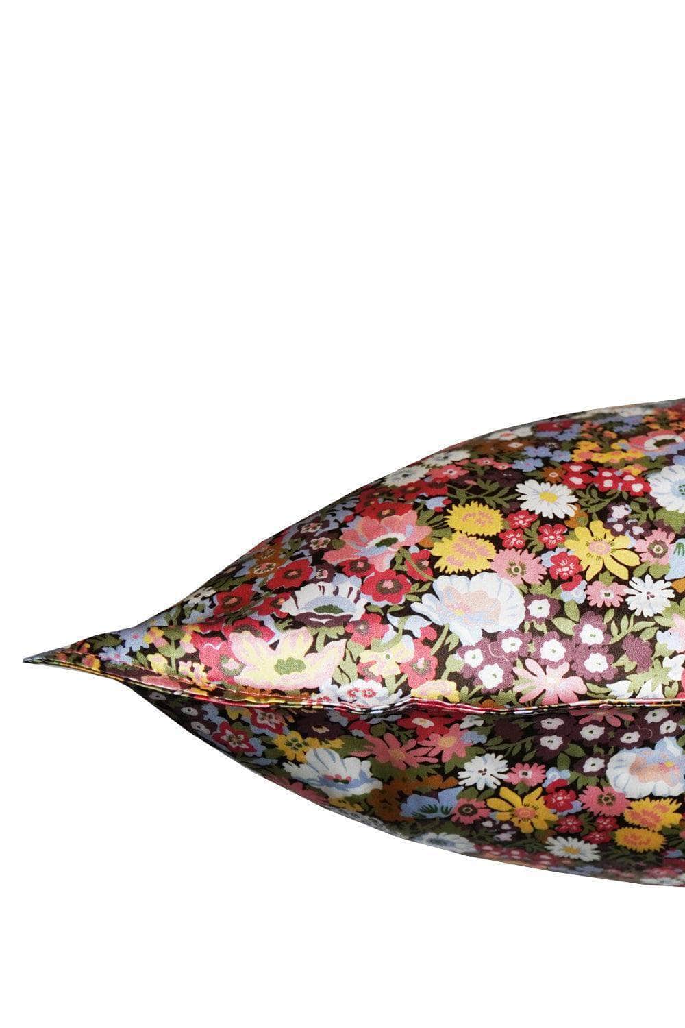 Silk Pillowcase Made With Liberty Fabric Thorpeness Dusky Pink