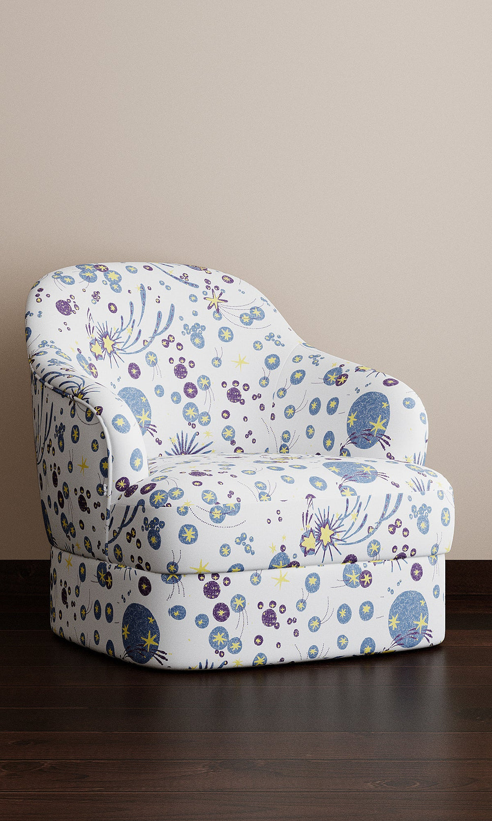 Solaris Linen Cotton Fabric Denim Blue