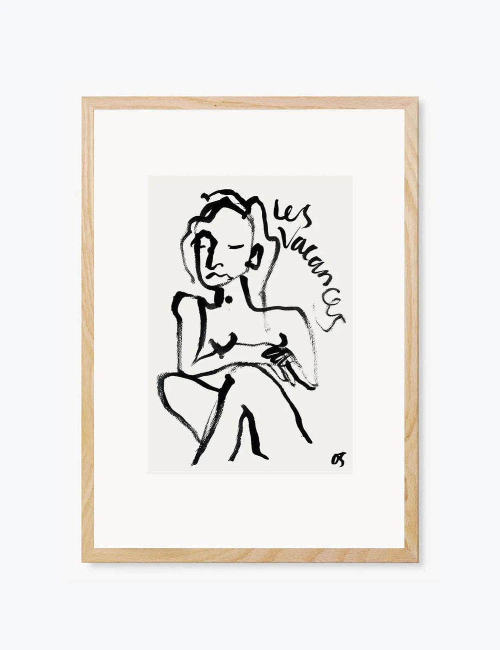 Les Vacances | Wall Art Print