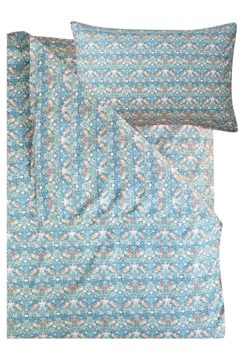 Bedding Made With Liberty Fabric Strawberry Thief