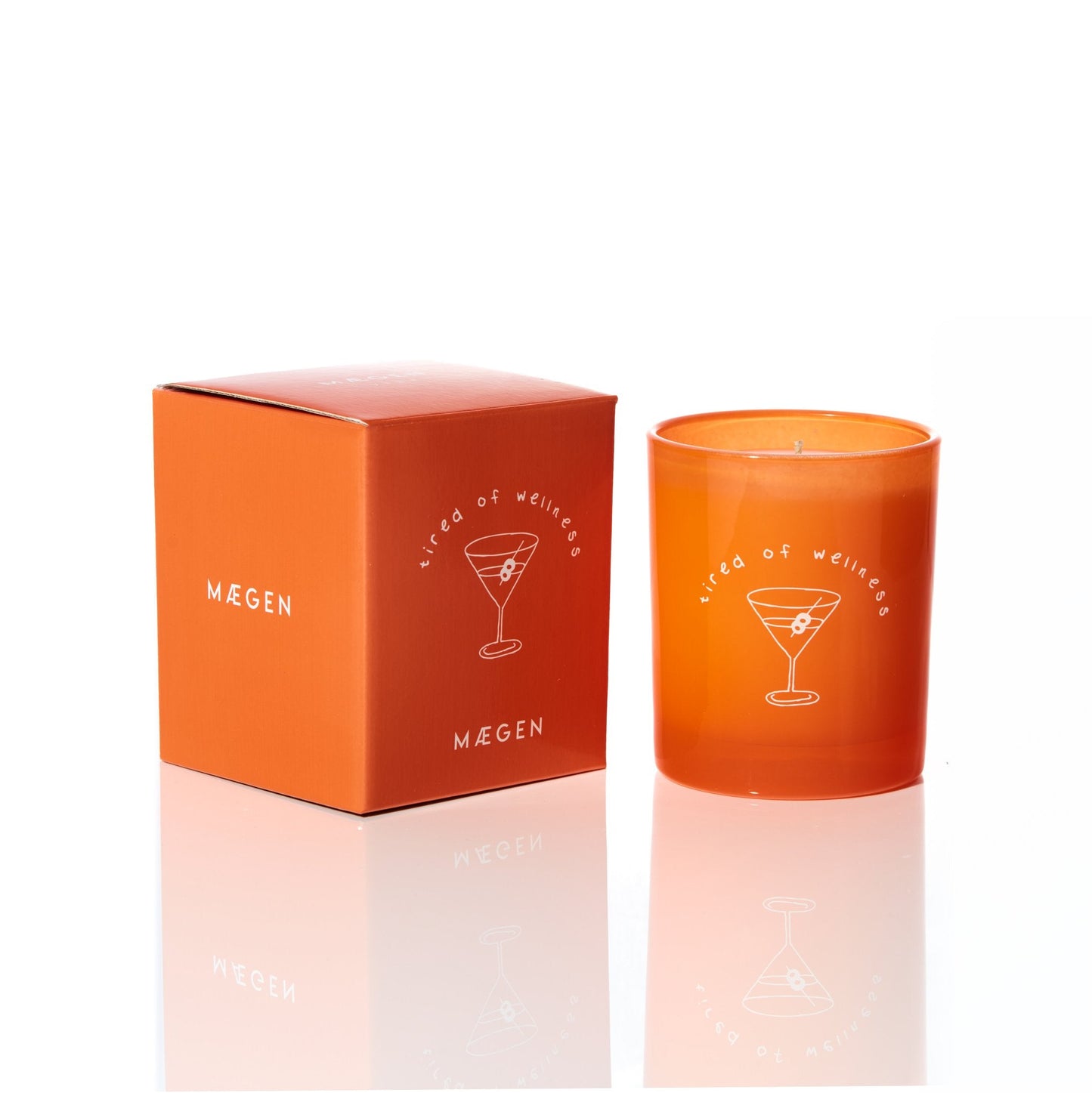 Vibe 'Tired of Wellness' | Tropical Fruit Punch Scented Candle