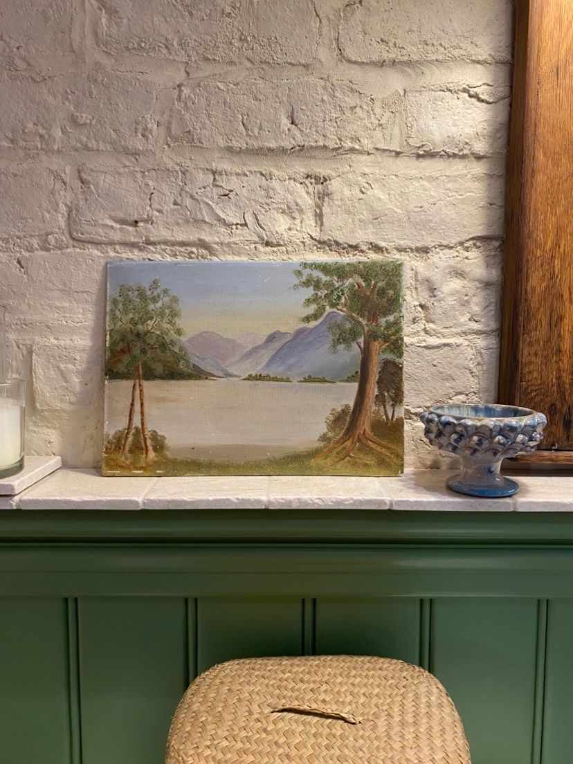 Oil on Board Landscape