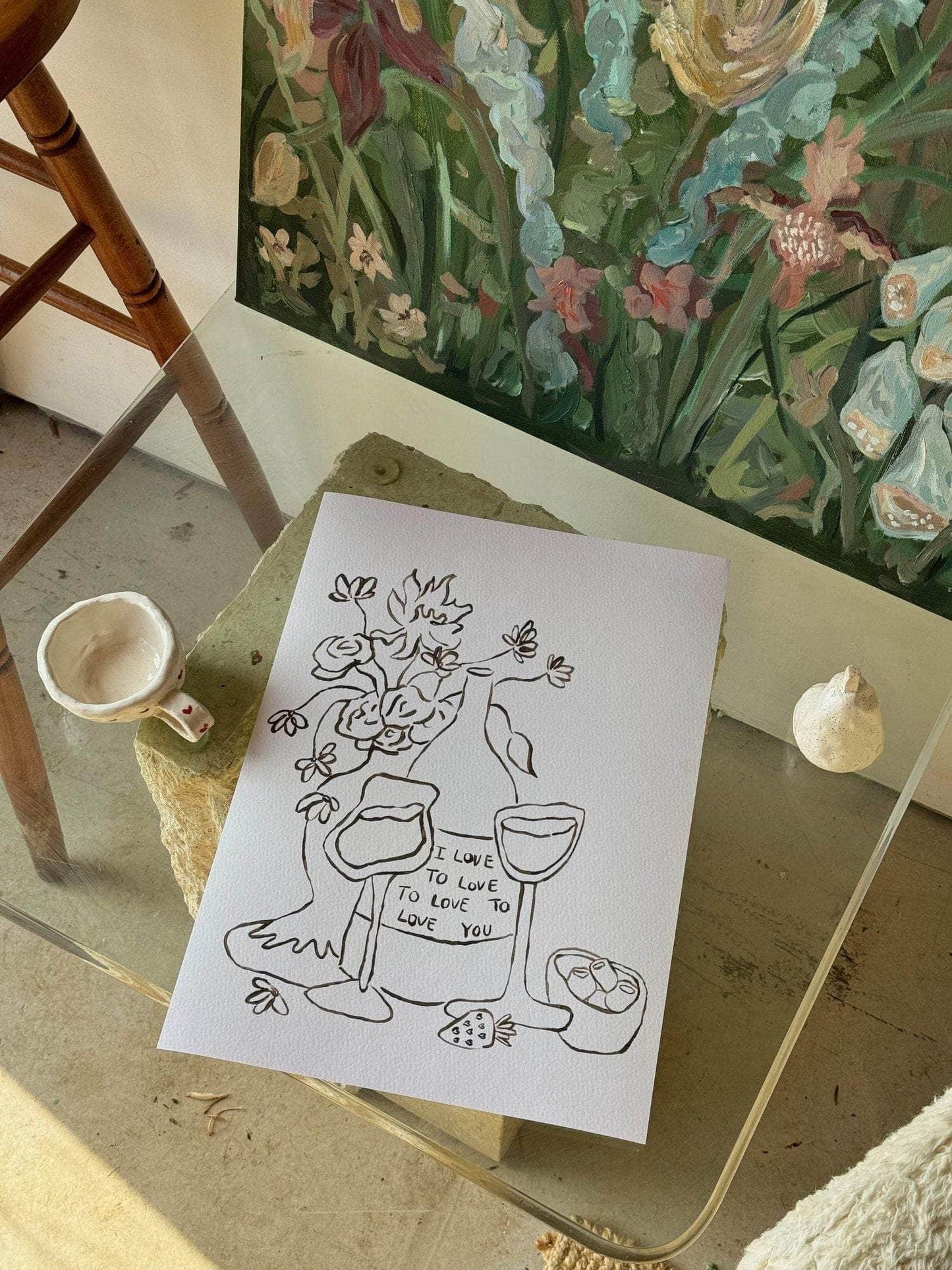 Love To Love You Print