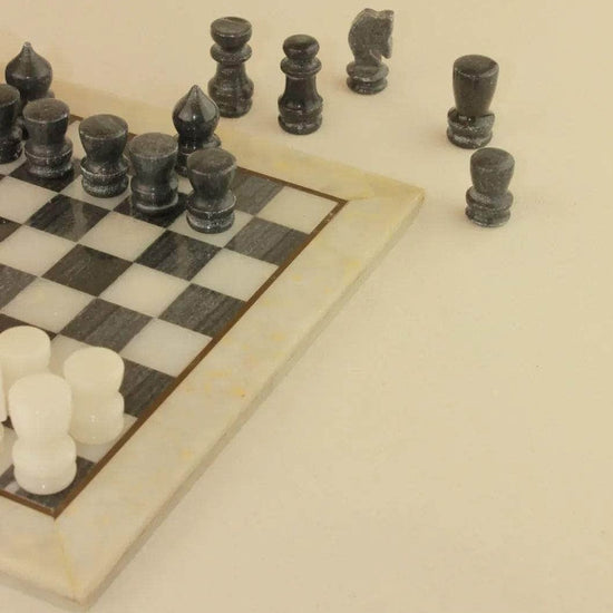 Marble Chess Table