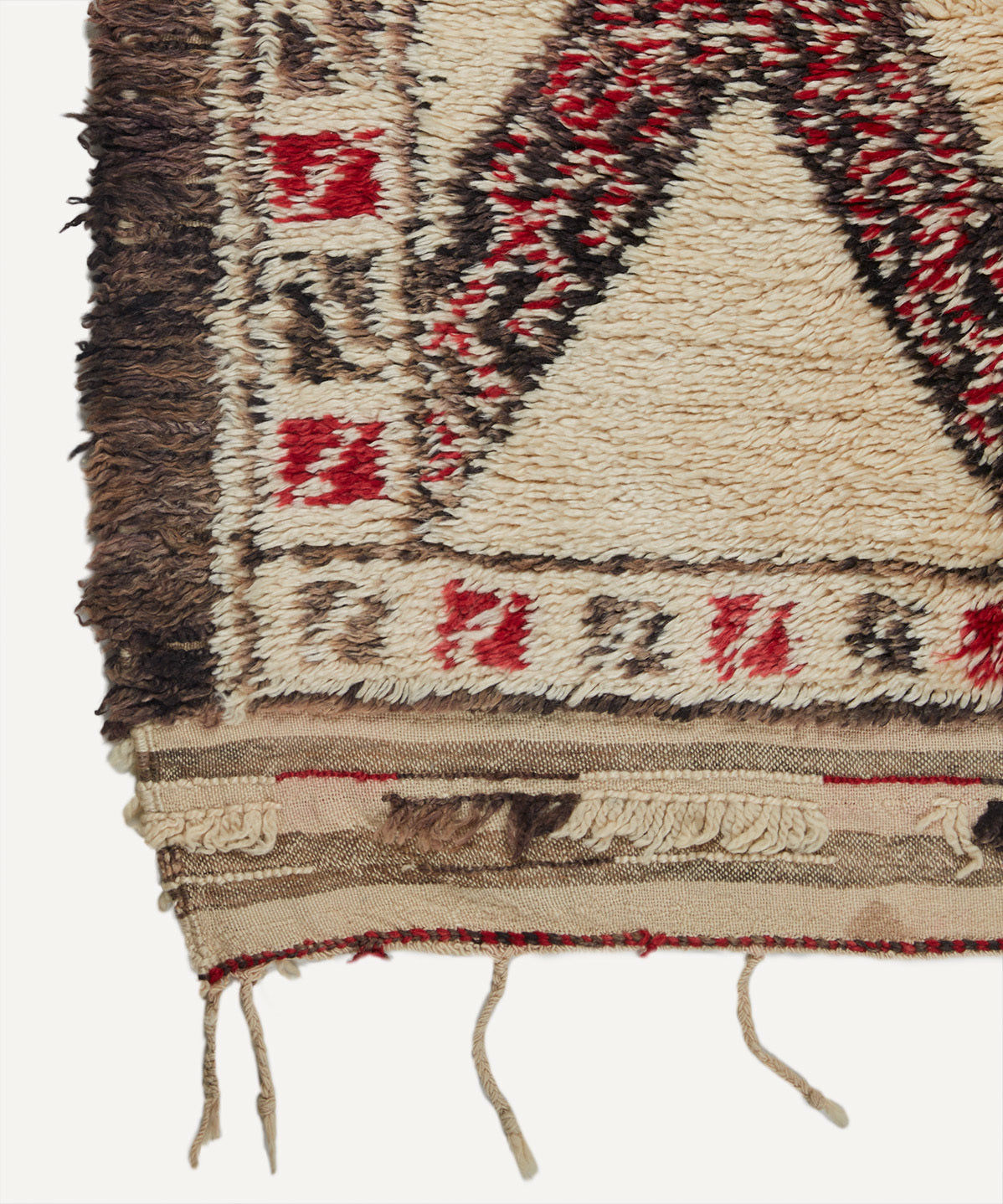 Vintage Moroccan Beni Ourain Rug No. M0154