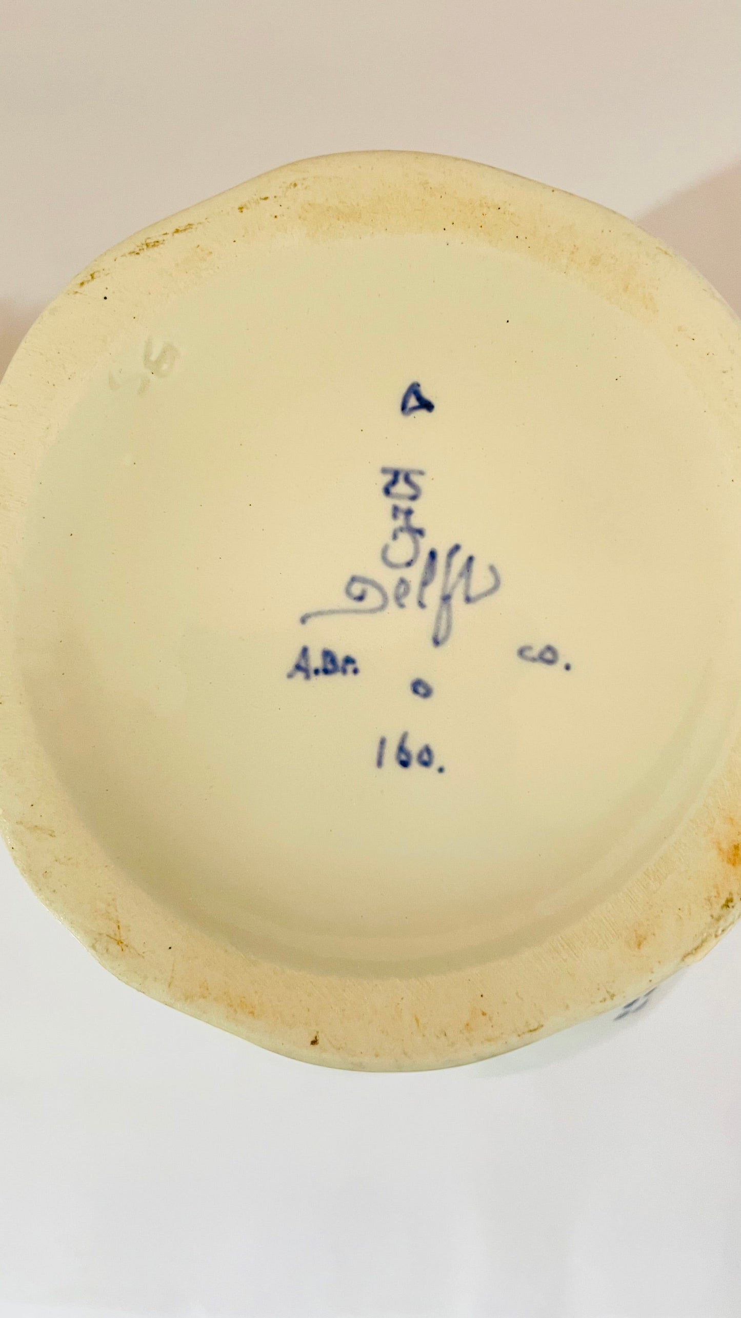 Antique ‘De Porceleyne Fles’ Delft Lamp