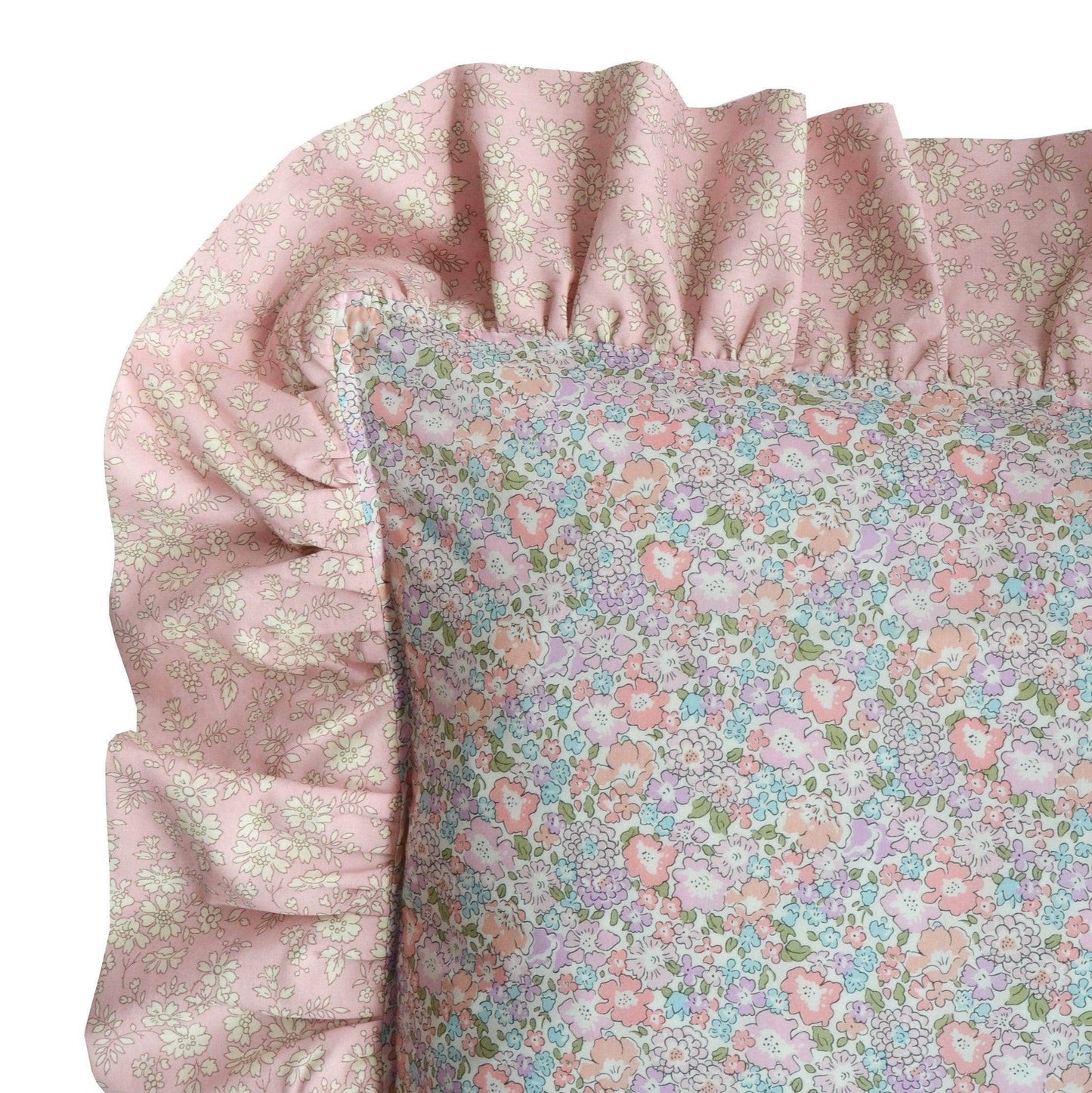 Ruffle Cushion Made With Liberty Fabric Michelle & Capel