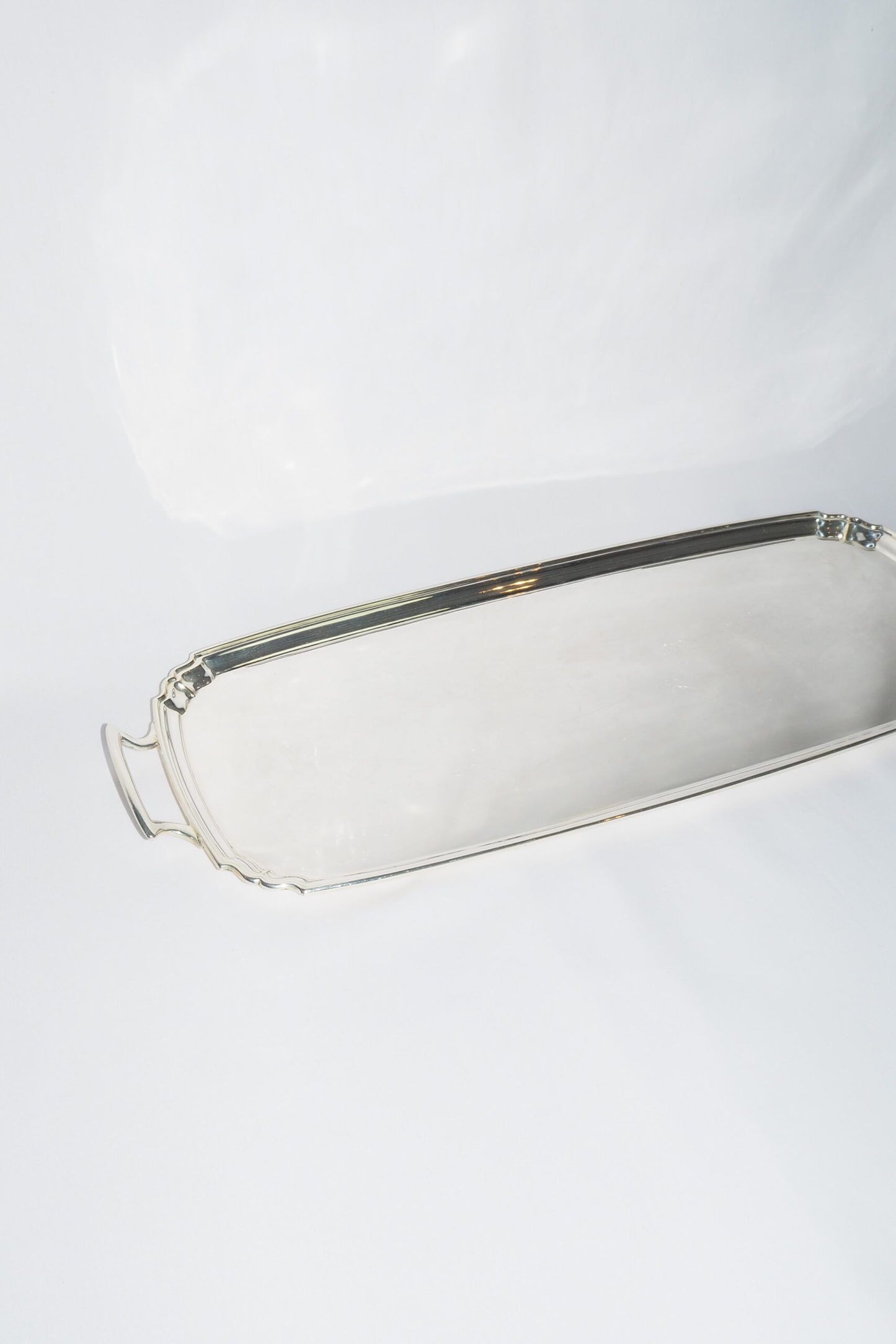 Antique Silver Plate Tray