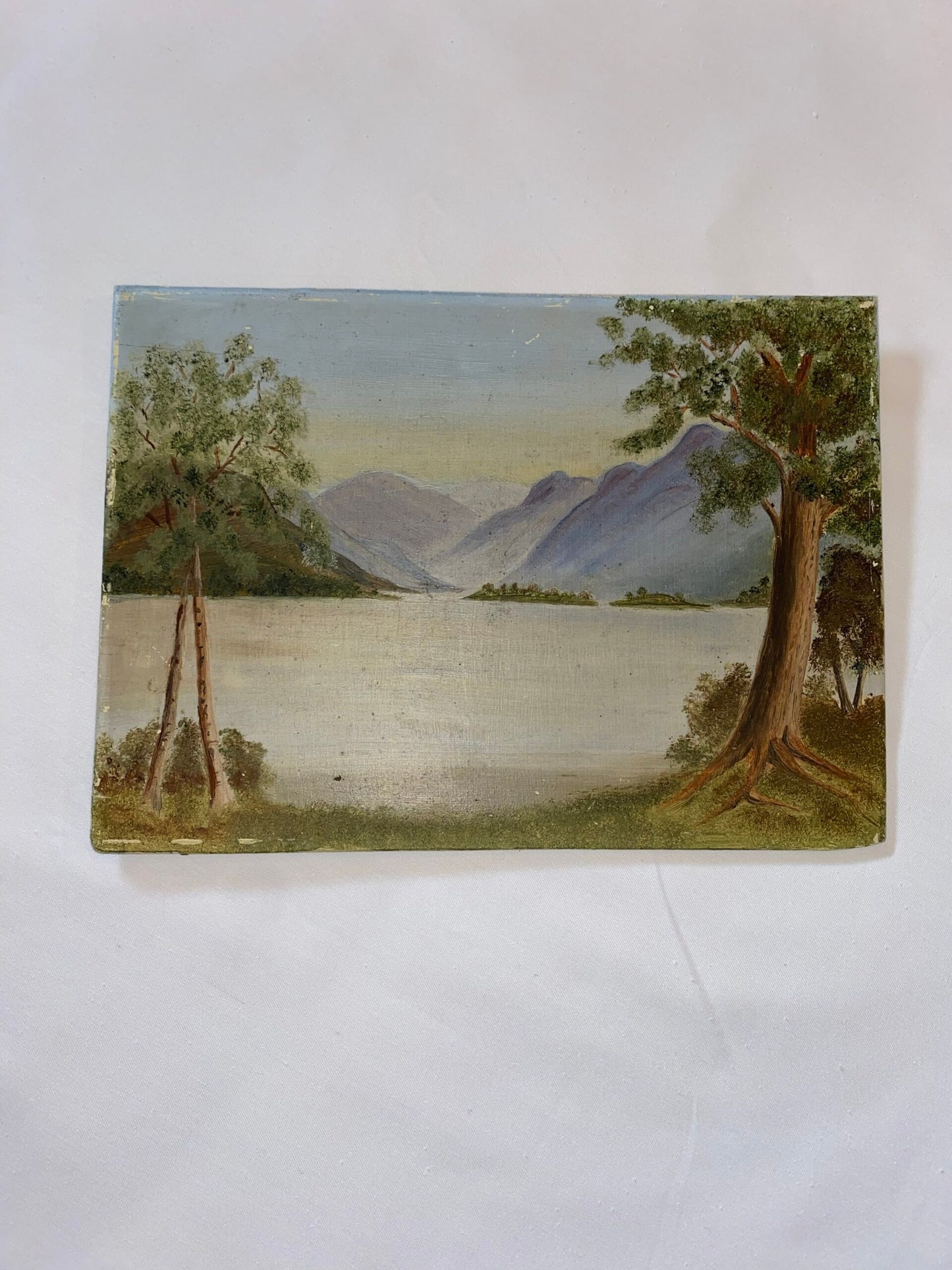 Oil on Board Landscape