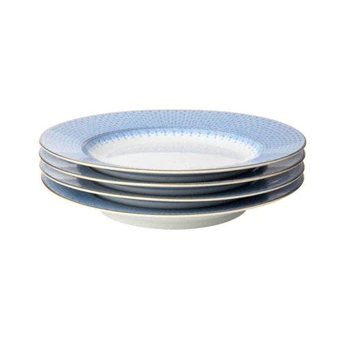 Blue Lace Dinner Plates | Set of 4