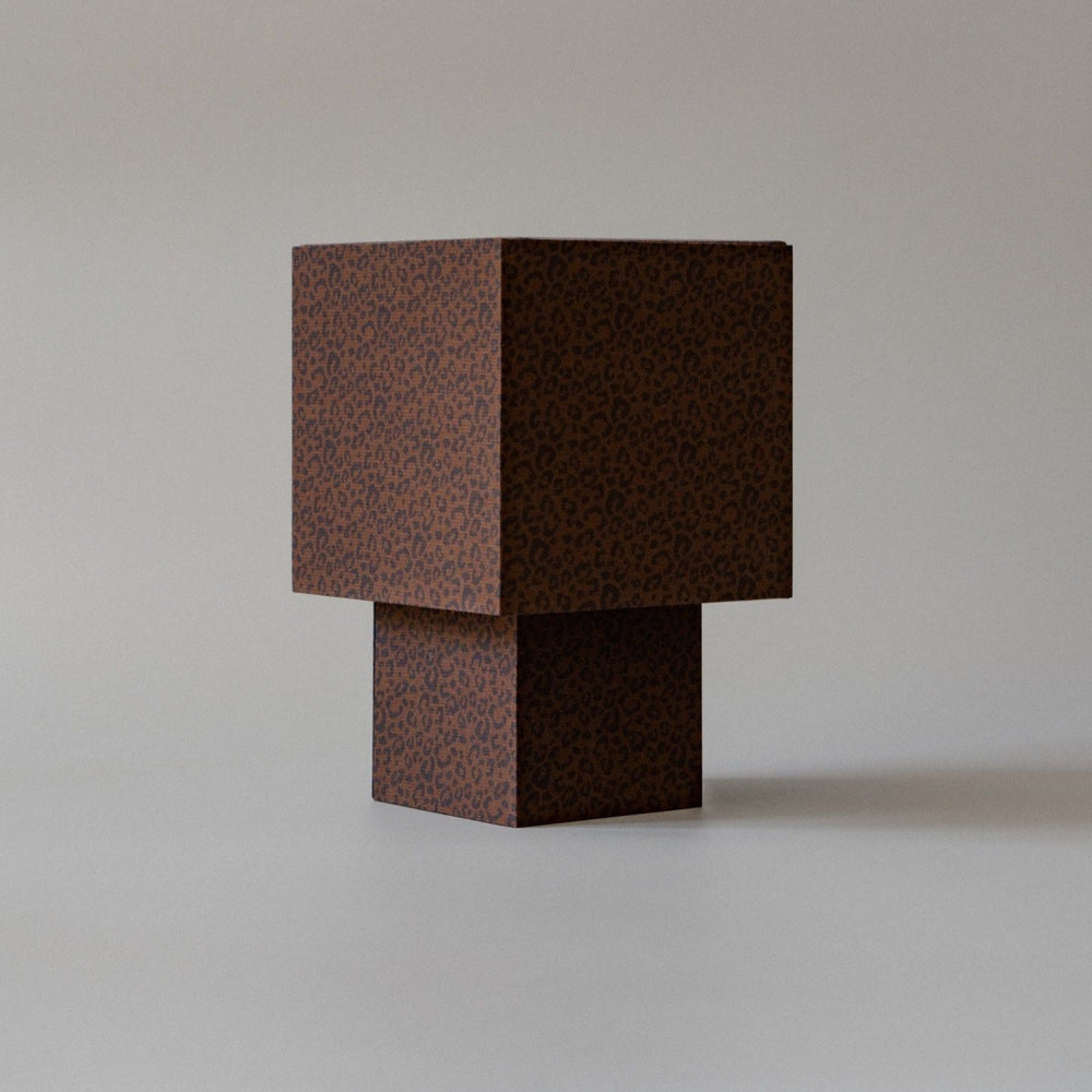la petite boîte - Jacq Brown & Black Leopard Lamp