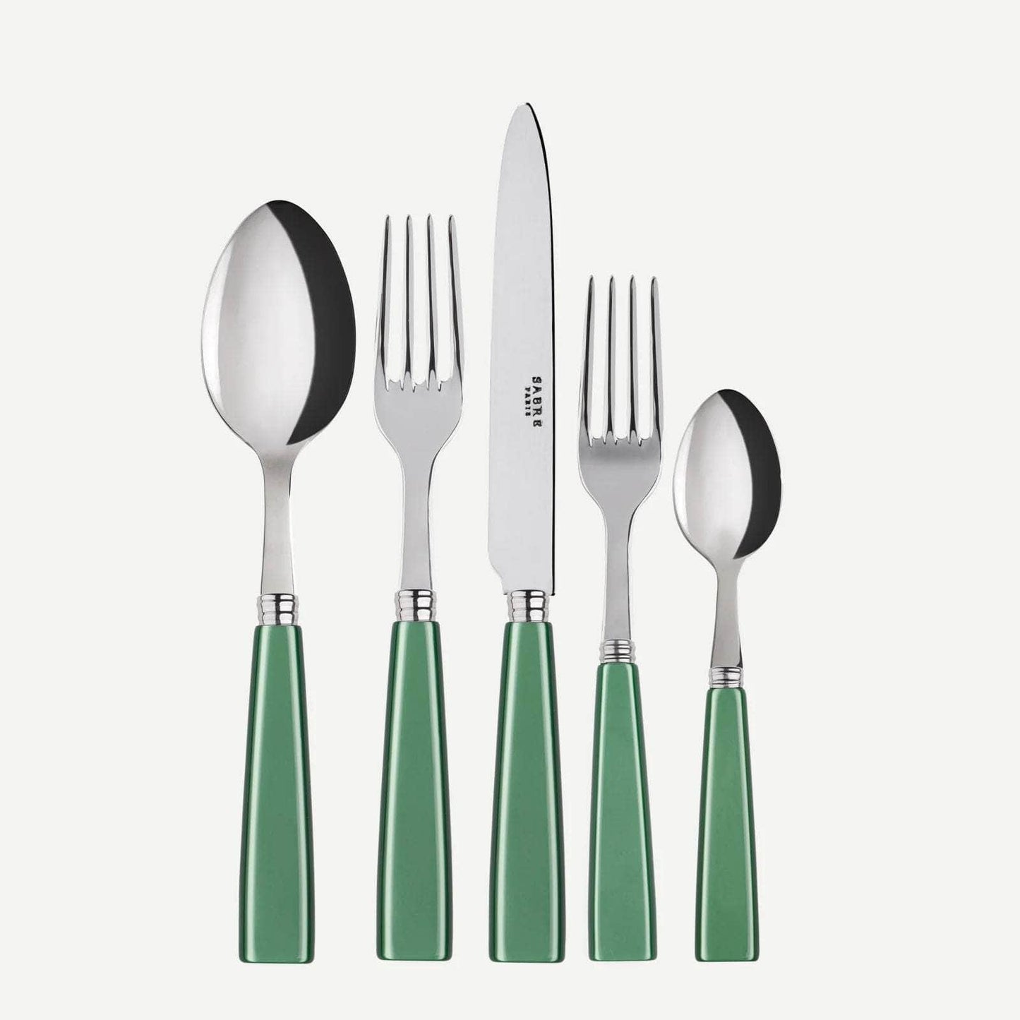 Icône 5 PC Cutlery Set, Garden Green