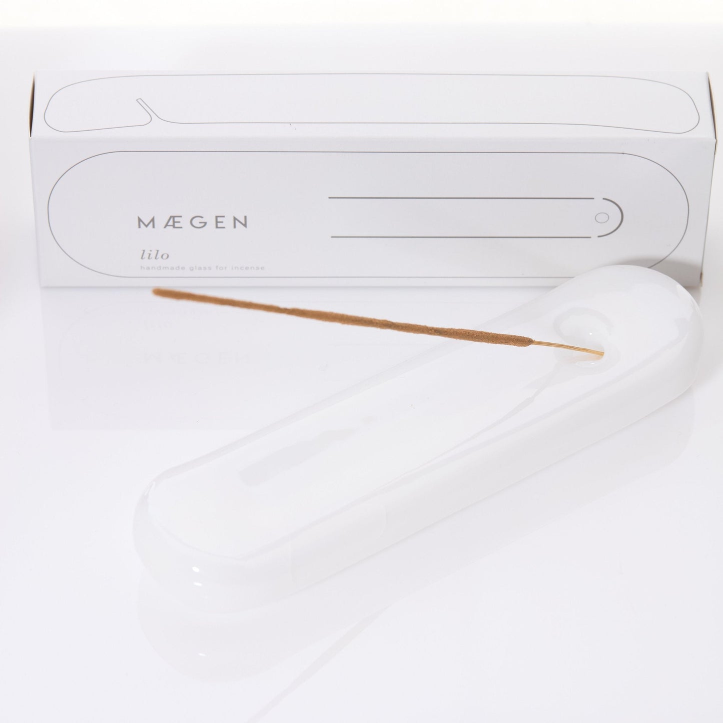 Lilo | Milky White Incense Holders