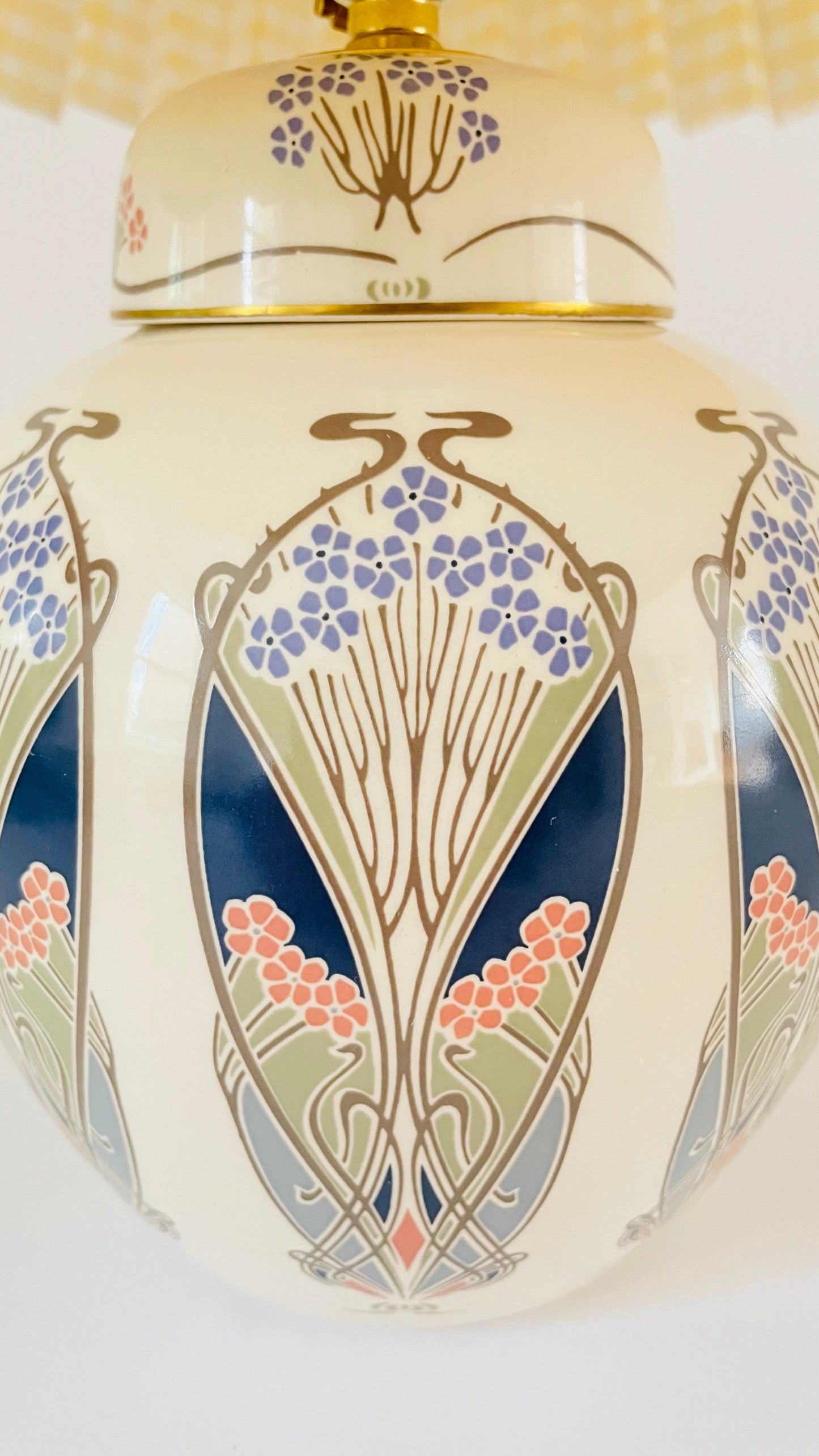 Antique Mason’s x Liberty of London Lamp