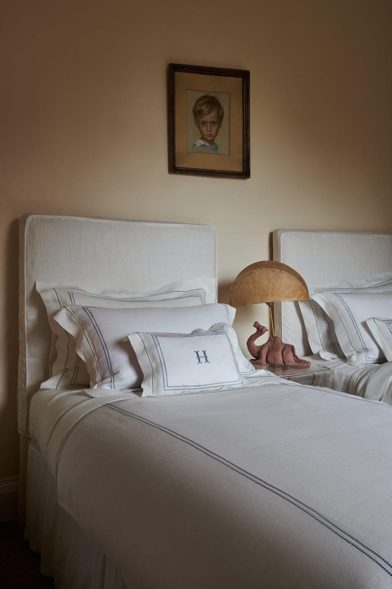 Top Sheet Hemstitch Prussian Blue