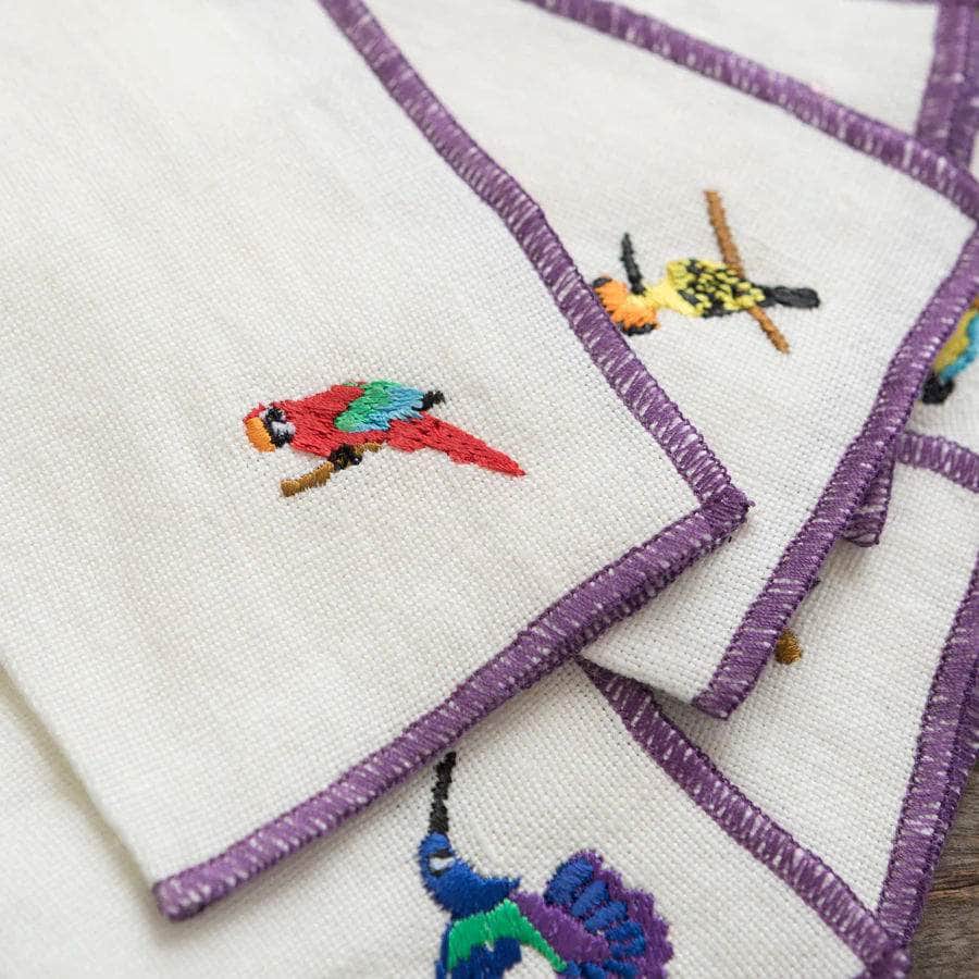 Tropical Cocktail Linen Napkins