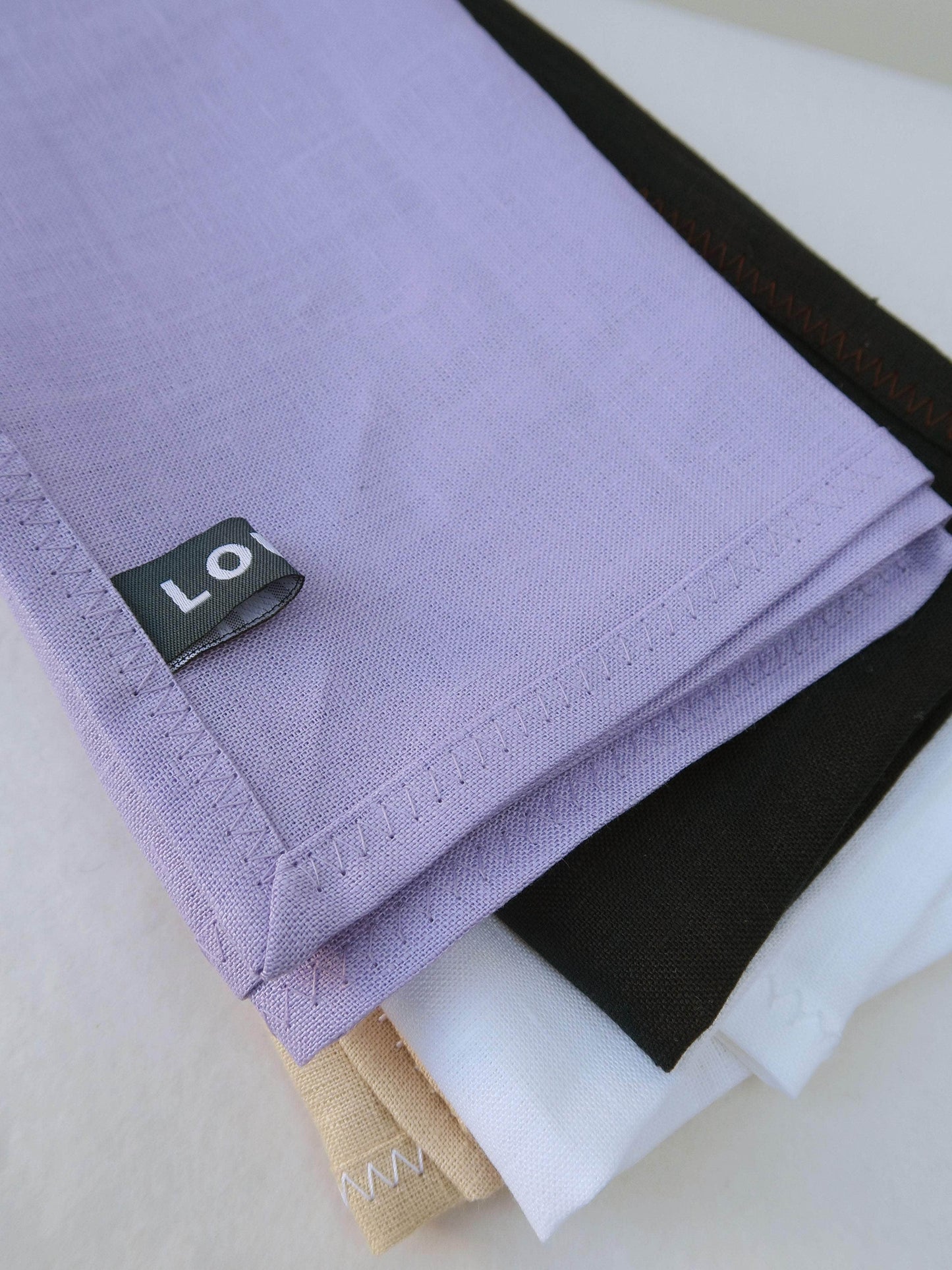 Irish Linen Napkin Set of 4 - Set #3