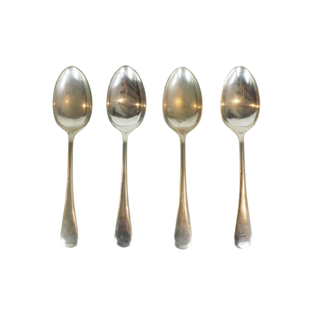 4 Vintage Silver Plate Spoons
