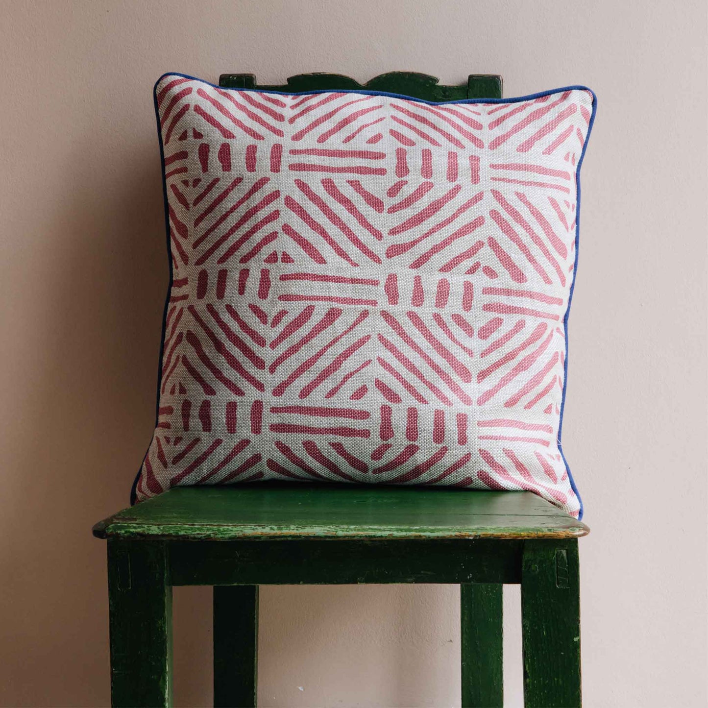 Linwood Ruby Square Cushion