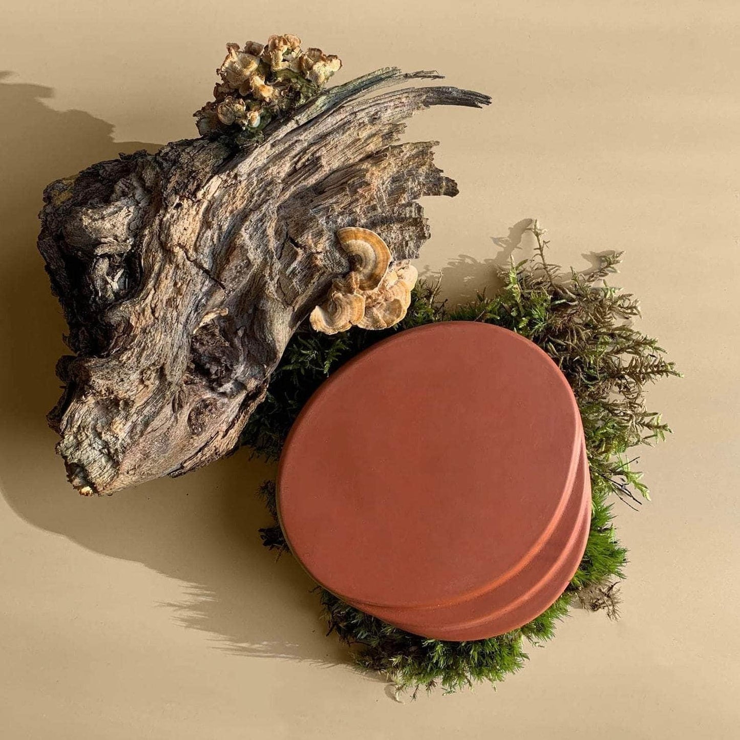 Coasters - Burnt Ochre