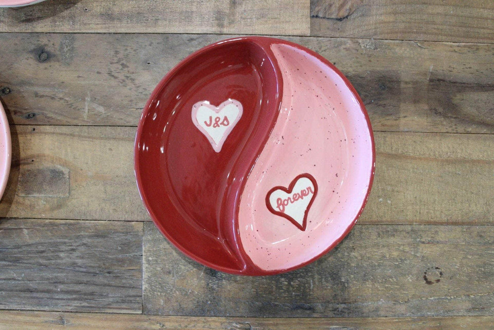 Hand-painted Custom Yin-Yang Aperitivo Bowl