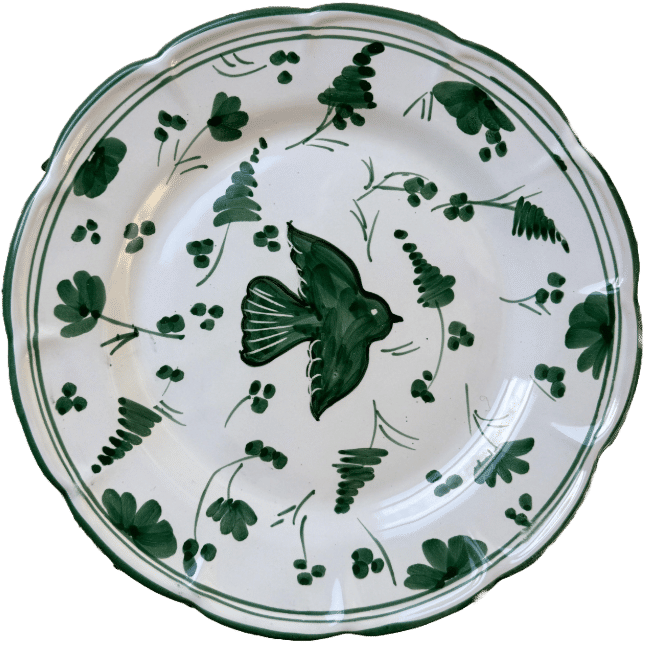 Colomba Green Plate 25cm