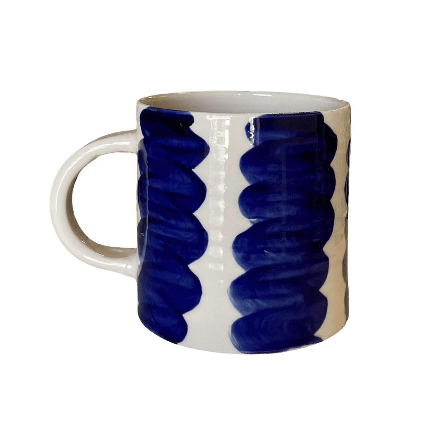 Cobalt Wiggle Mug
