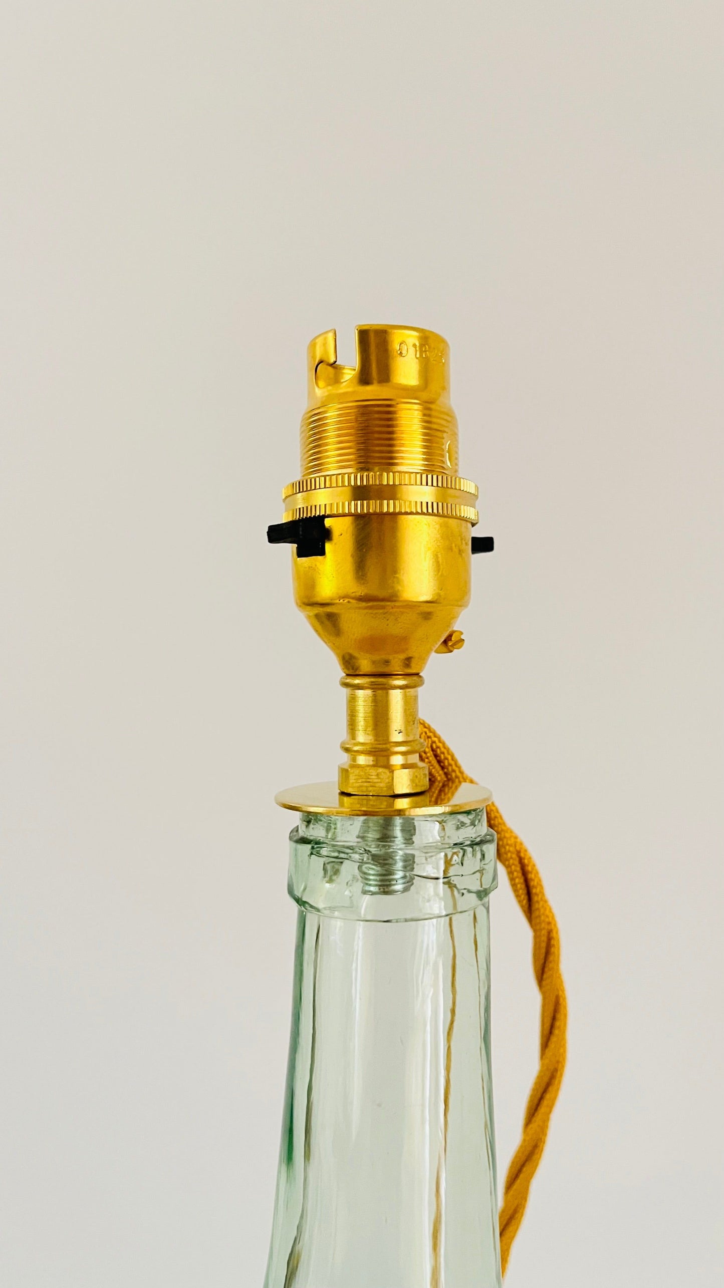 Tall Antique Glass Lamp