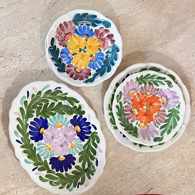 Oval Platter Campo 32 cm Violet