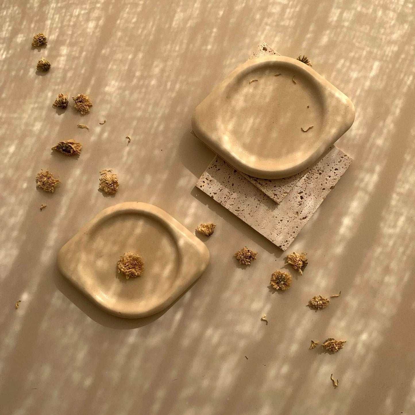 Two Coasters - Sandstone