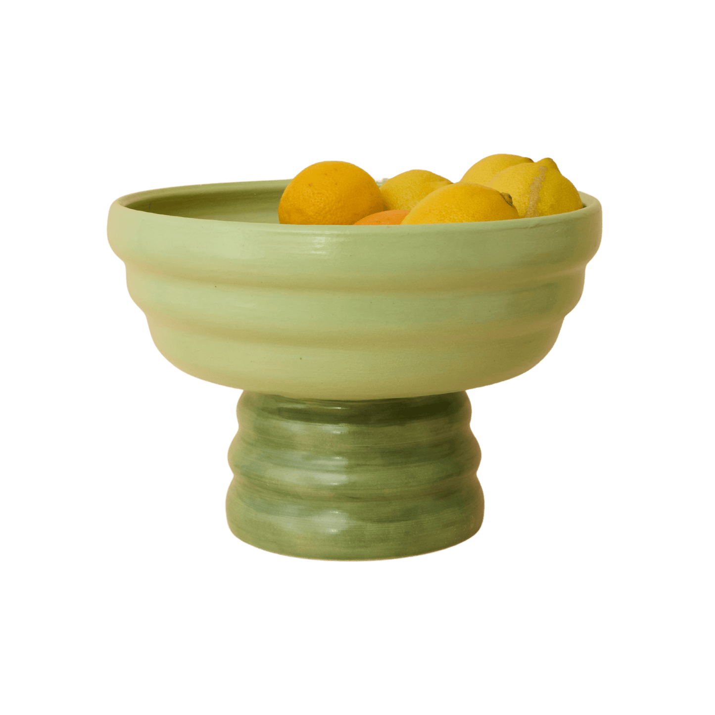 Pedestal Bowl - Green