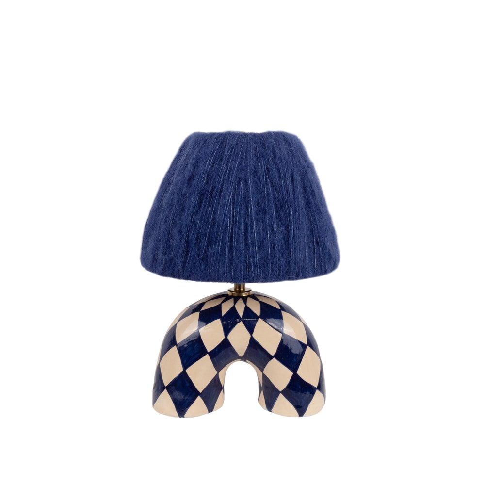 'Me' Table Lamp - Blue Diamond