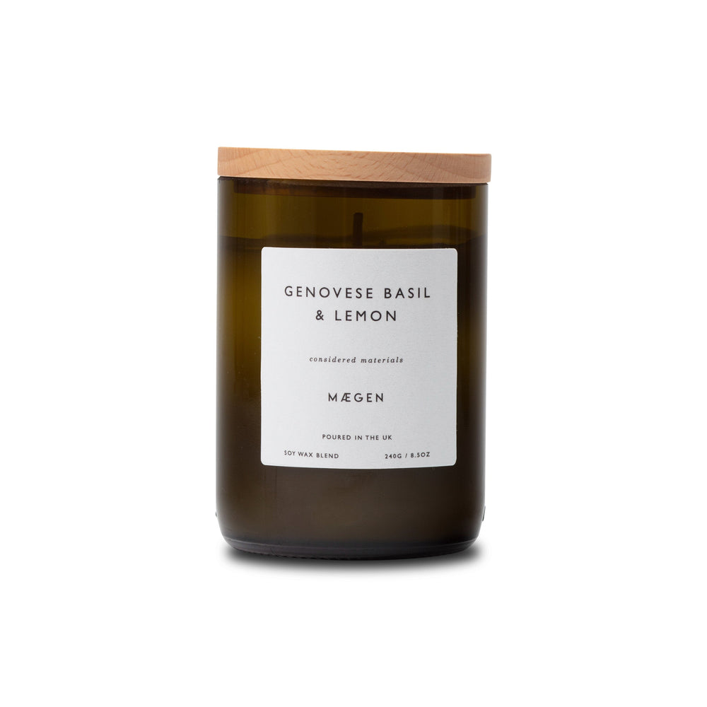 Orchard | Genovese Basil & Lemon Scented Candle