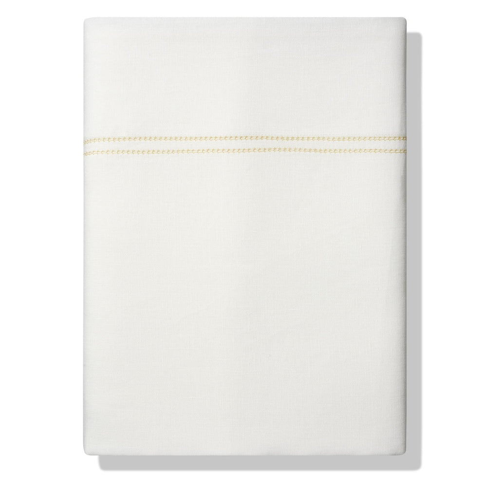 Top Sheet Hemstitch Ochre