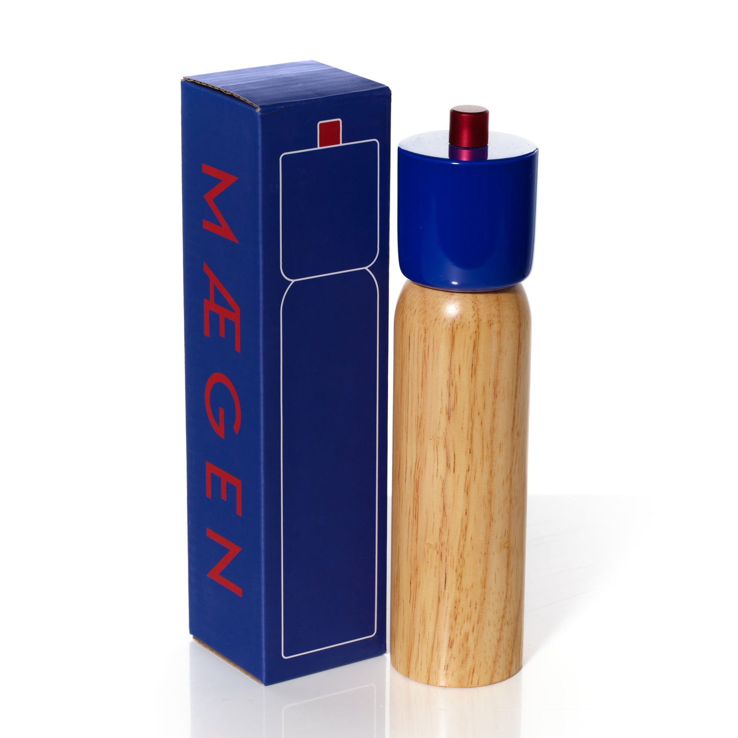 Salt & Pepper Grinder | Navy & Red