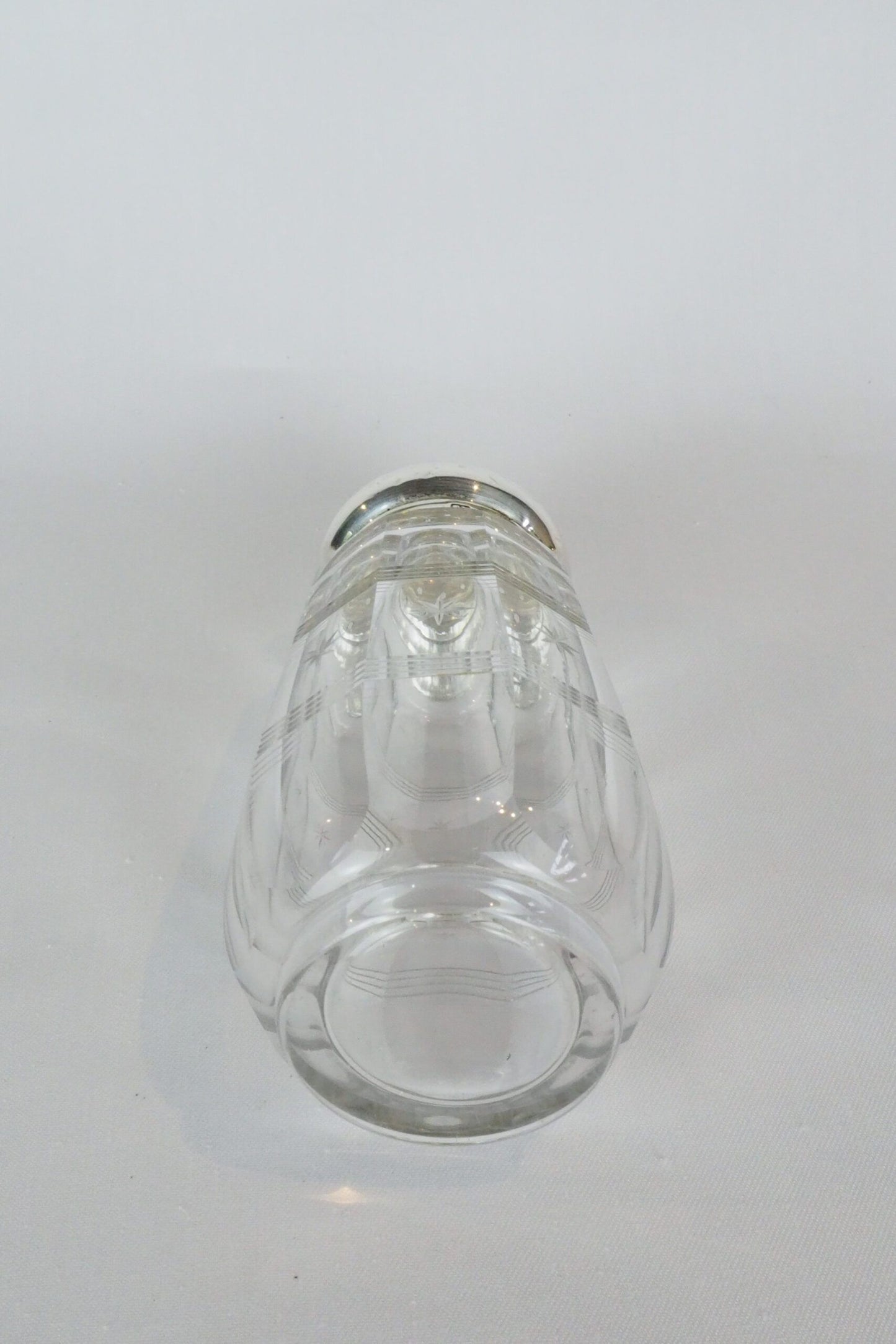 Silver and Glass Sugar Shaker