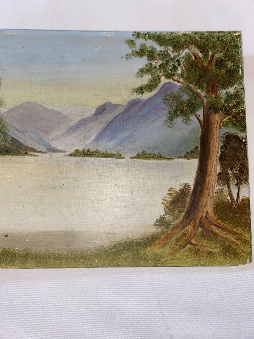 Oil on Board Landscape