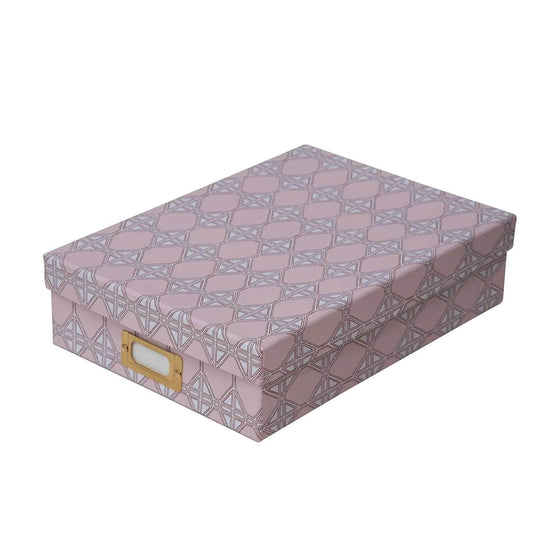 Romarong The Pink Pales Lidded Portfolio Box