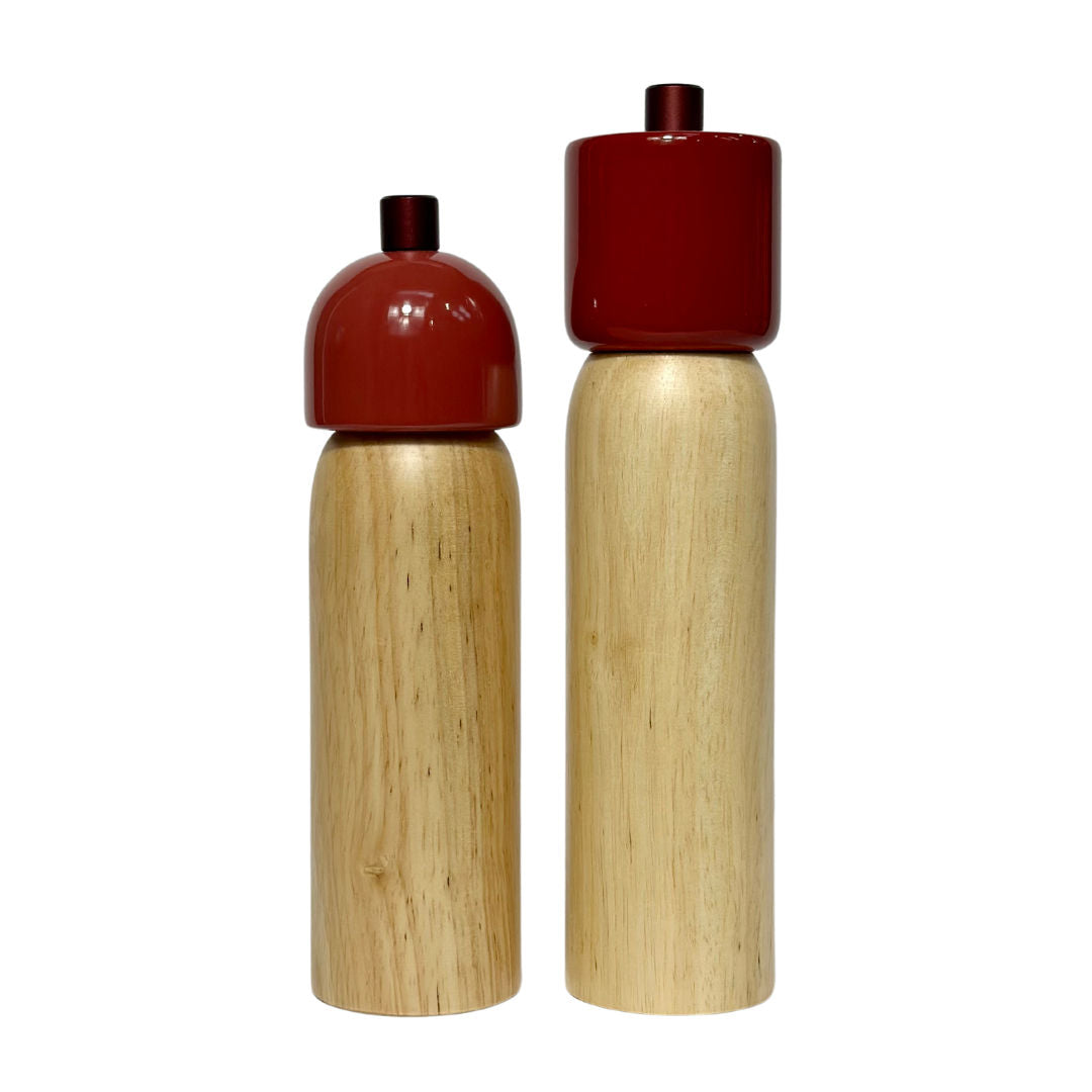 Salt & Pepper Grinder | Red & Red