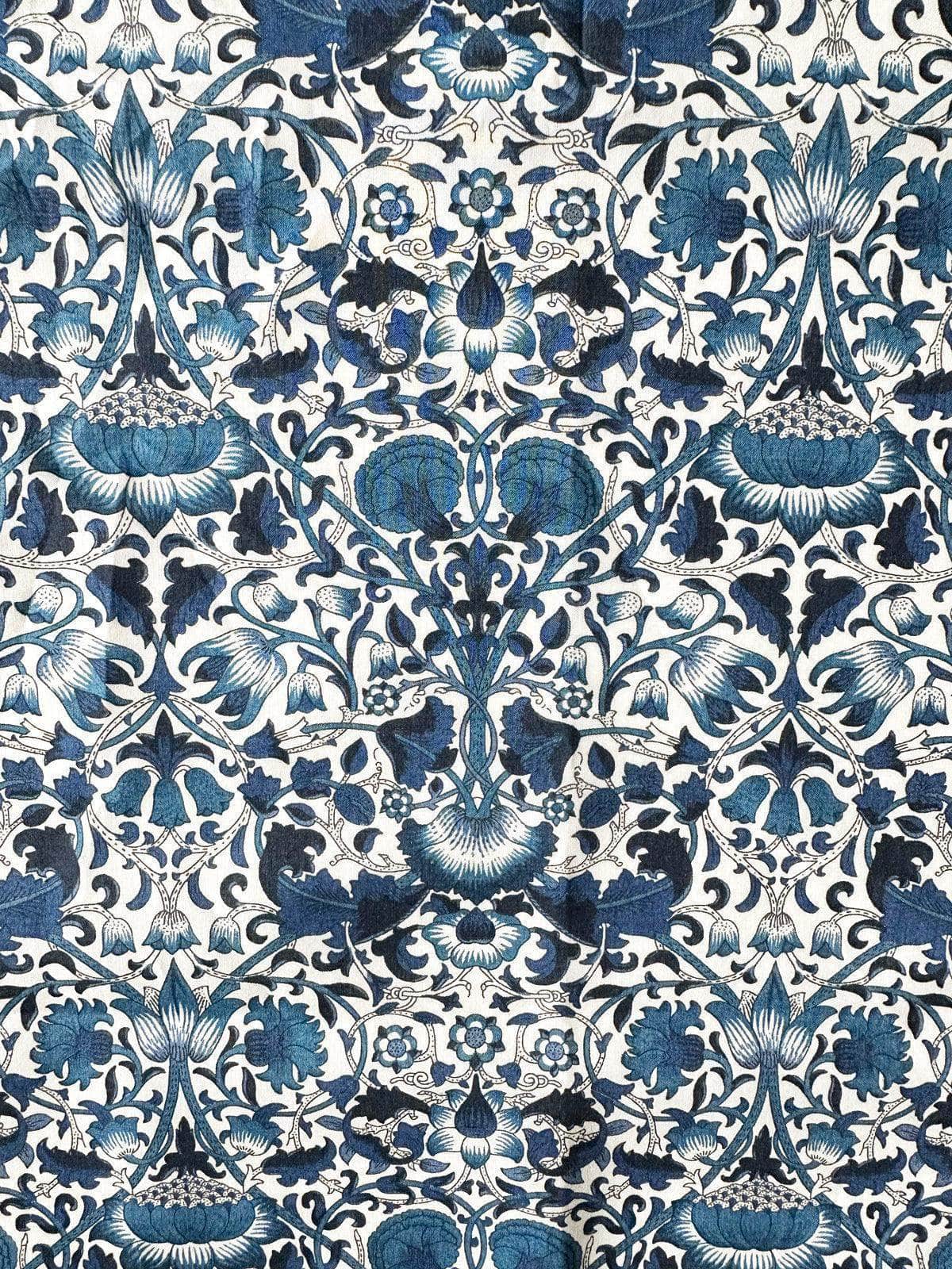Flat Top Sheet Made With Liberty Fabric Lodden