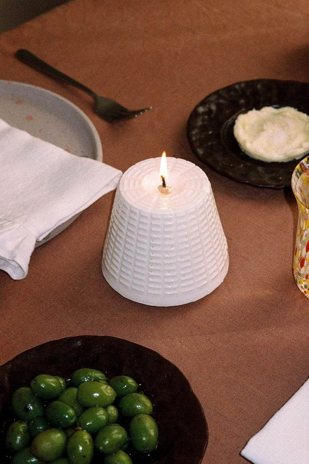 Handmade Ricotta Candle