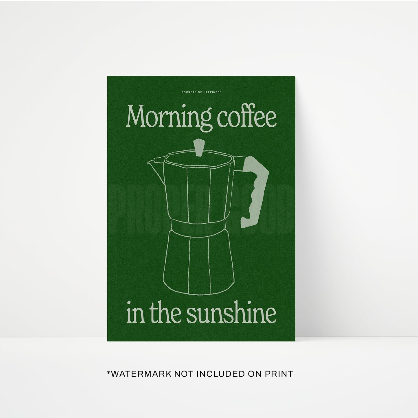 Morning Coffee Print