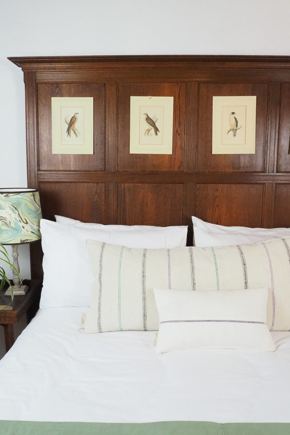 Antique Flour Sack Bolster