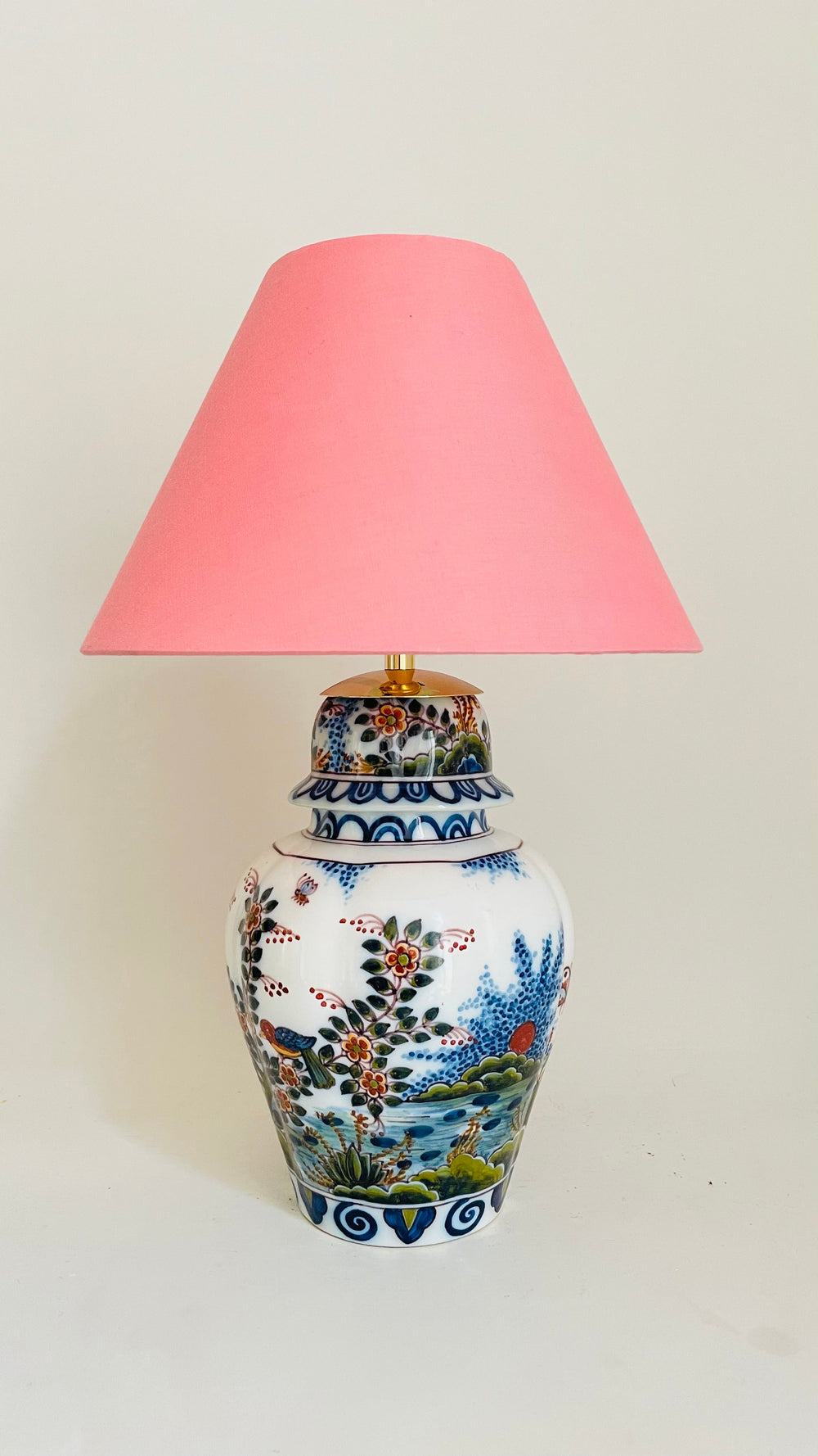 Antique Makkum Jar Lamp