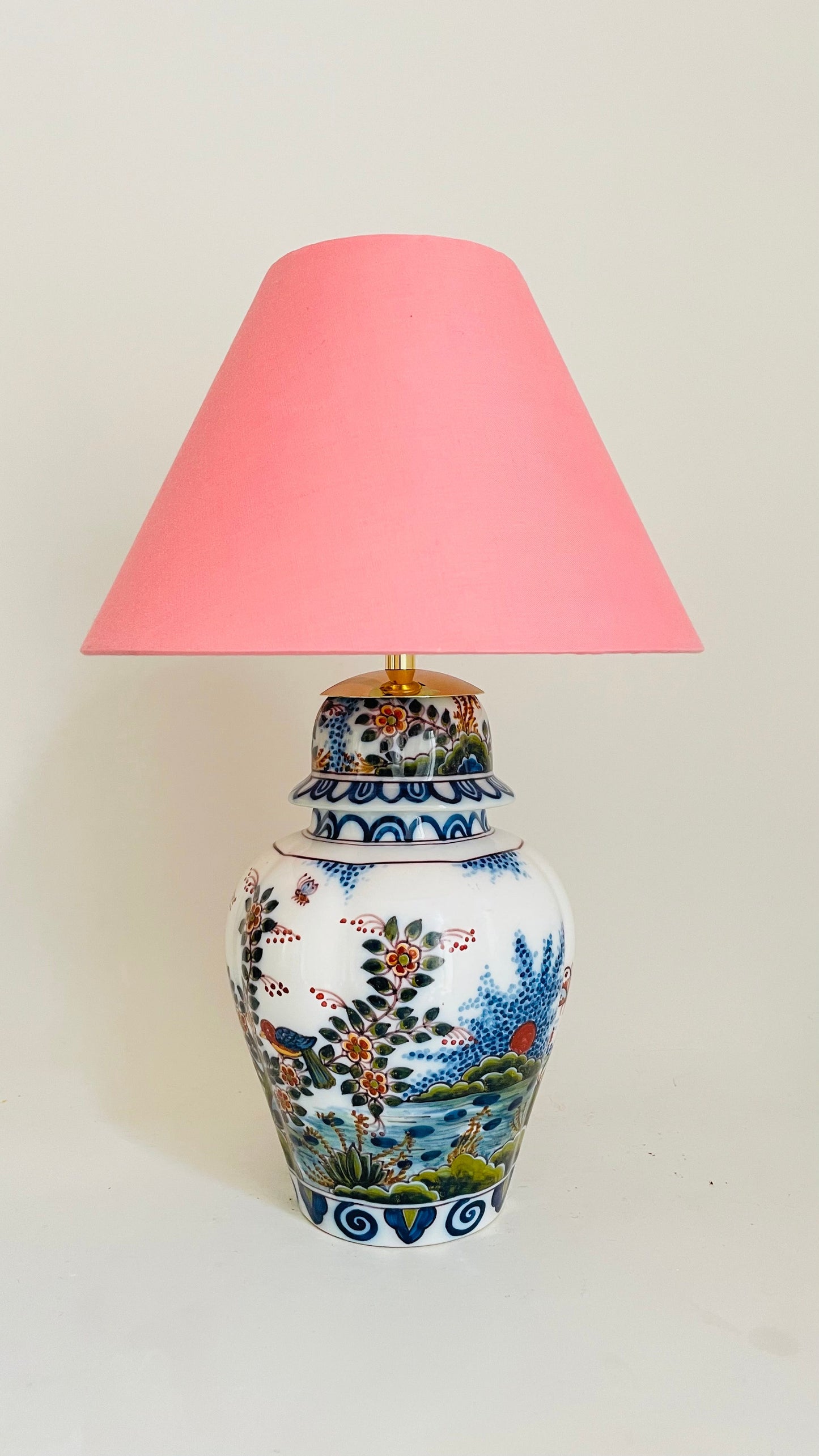 Antique Makkum Jar Lamp