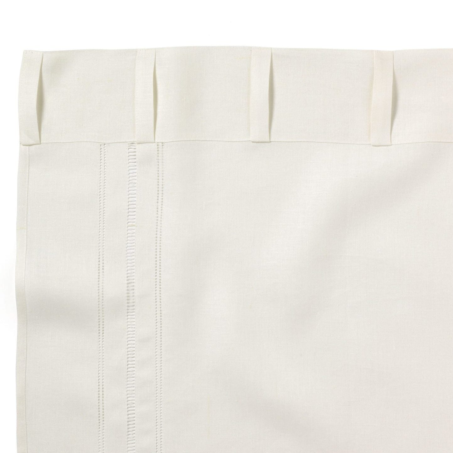 Drawn Thread Curtains - Hem & Ladder Stitch Edge