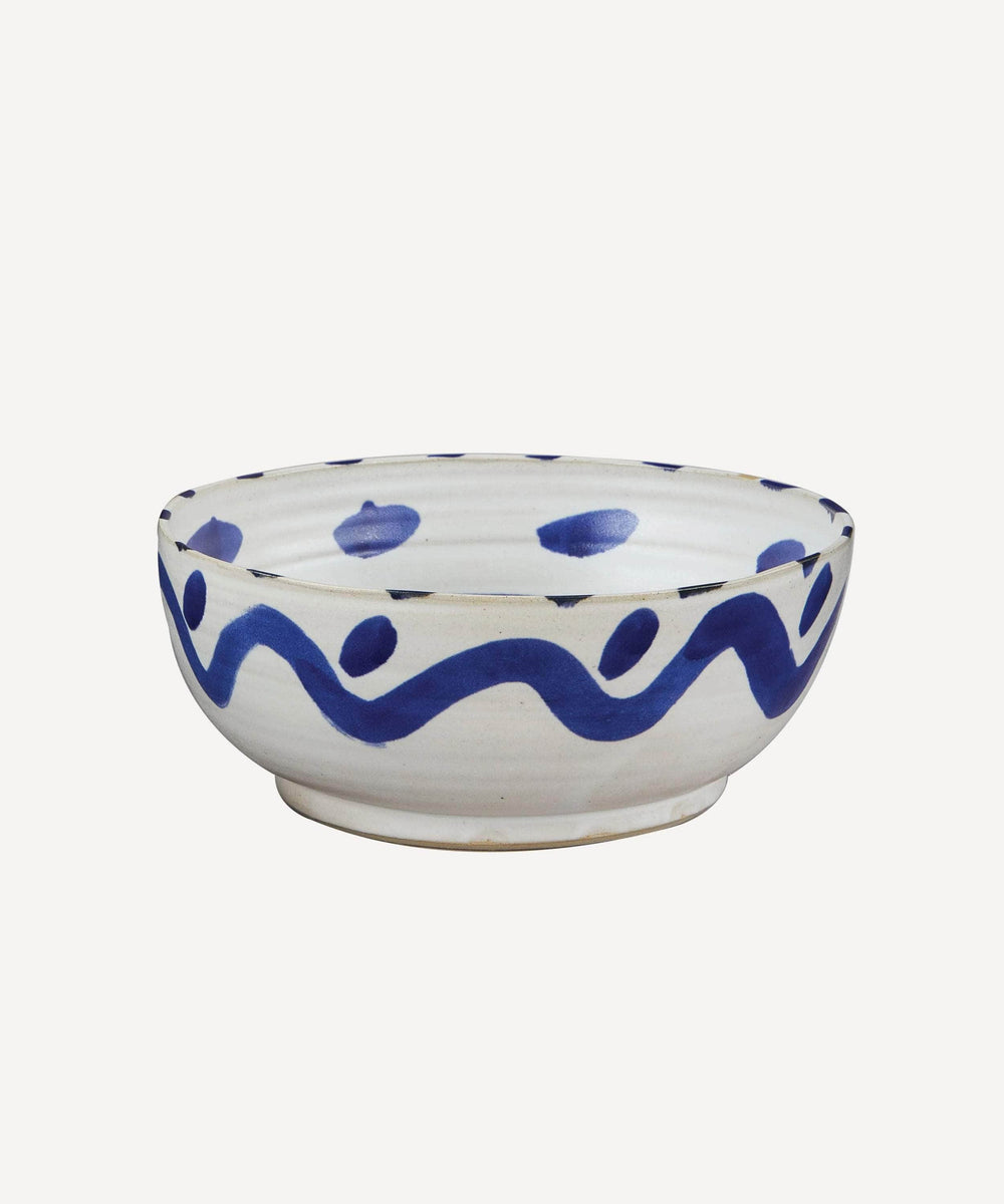 Sciacca Sun Face Serving Bowl