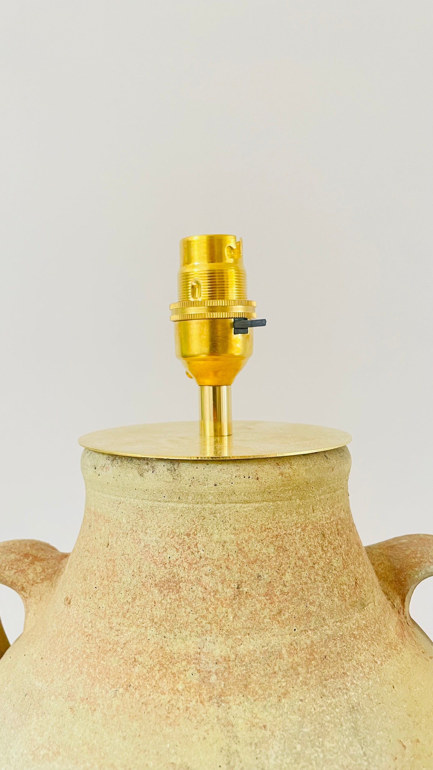 Studio Pottery Lamp