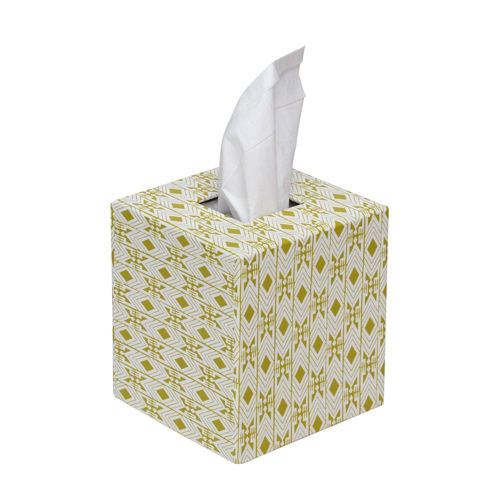 Tijan Maize Yellow Tissue Box Cover