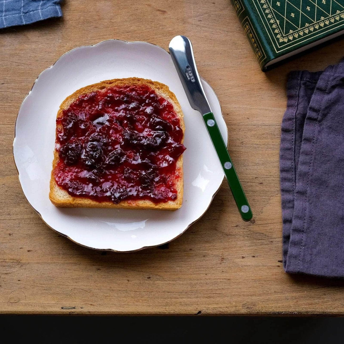 Bistrot Condiment Spreader, Green